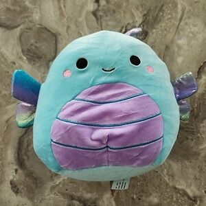 Heather the Blue Dragonfly 8” Squishmallow Spring Kellytoy Plush Dragonfly